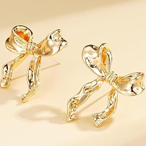 bow earrings