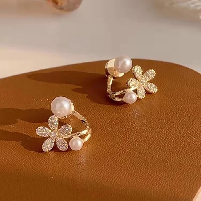 pearl style earrings